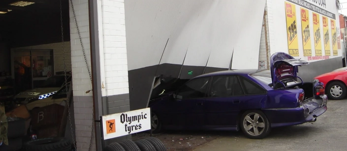 Purple Car Damage Insurance Service by Campis
