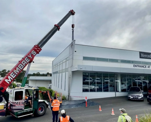 Crane Installing