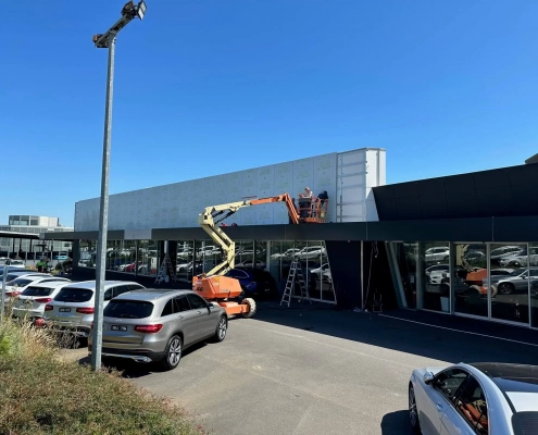 Roof Repairing on Commercial Building