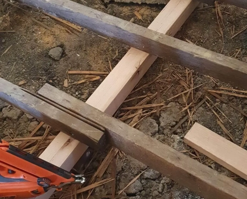 Termite Damaged Floors